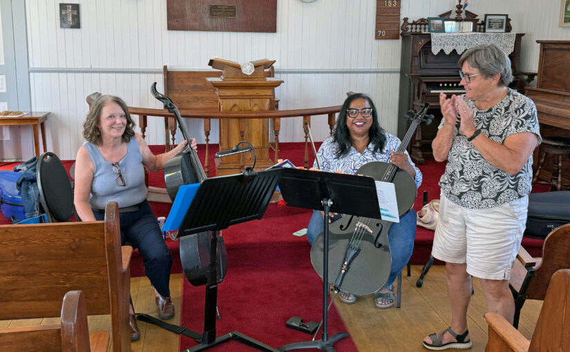 Pretty Good Cellos at Lutheran Church
